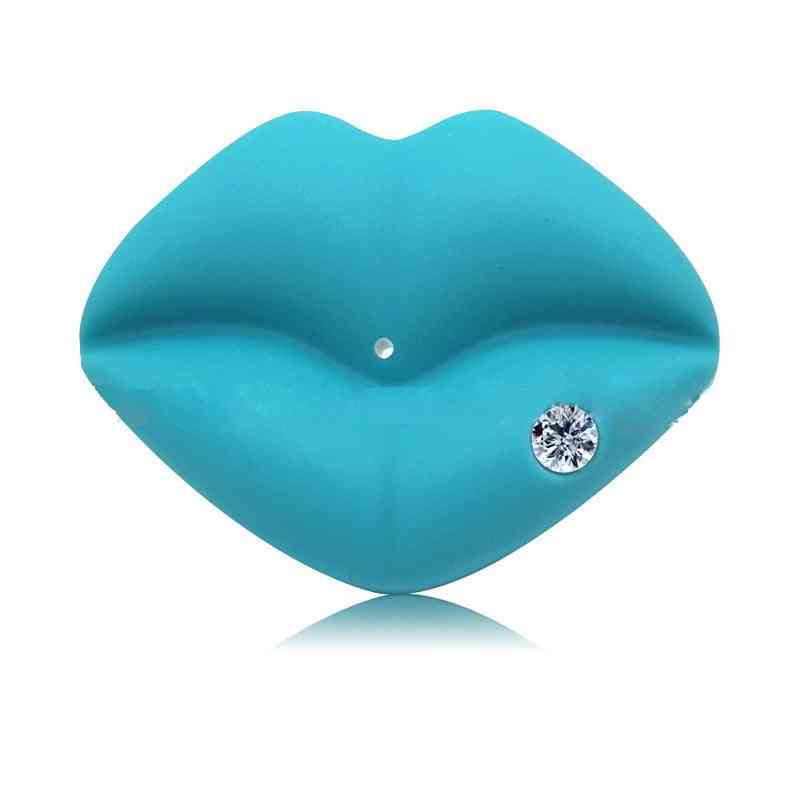 Lips Shape Design With Diamond-pacifiers For Infant