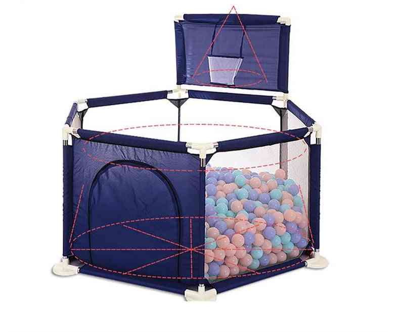 Baby Dry Pool With Balls Pits And Basket -tent
