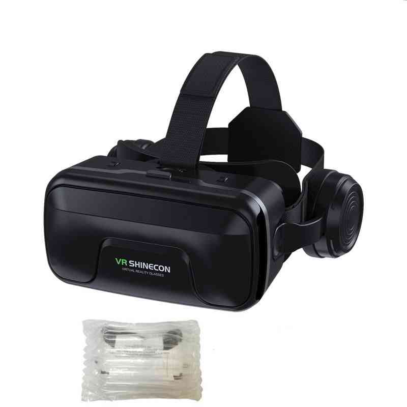10,0 casque hjelm 3D-briller virtual reality-headset til smartphone, beskyttelsesbriller videospilkikkert - ingen kasse ingen fjernbetjening