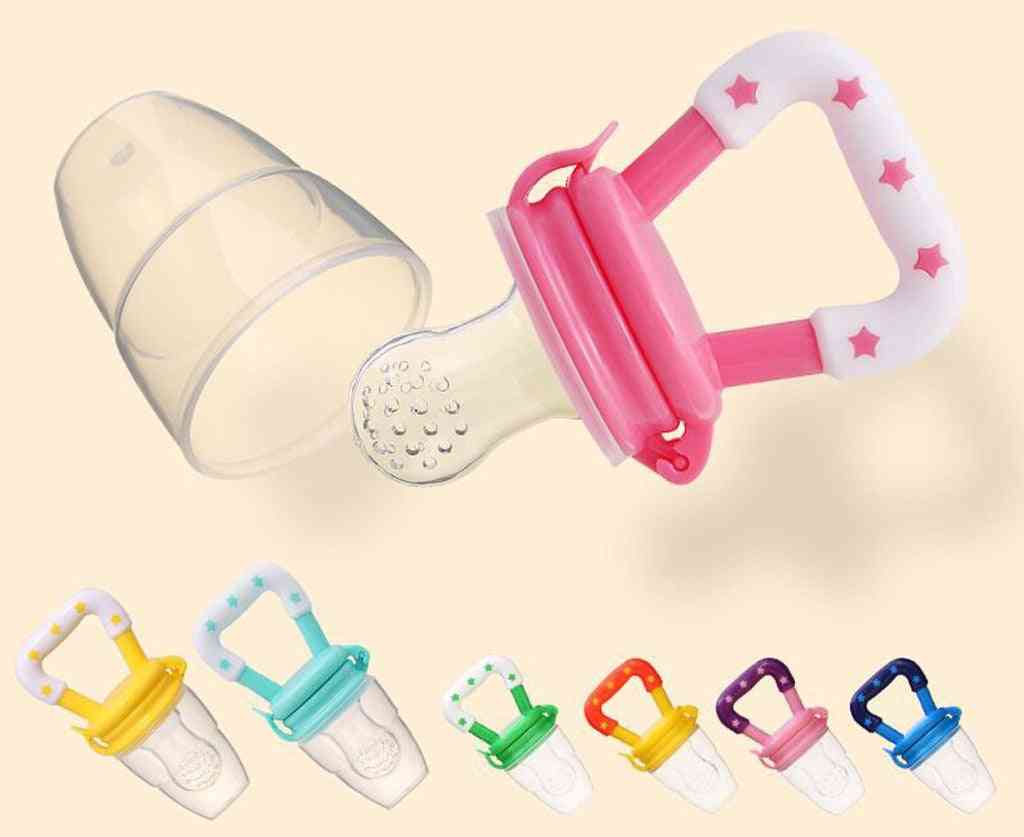 Safety Silicone Toddlers Teether -vegetable Fruit Teething Toy