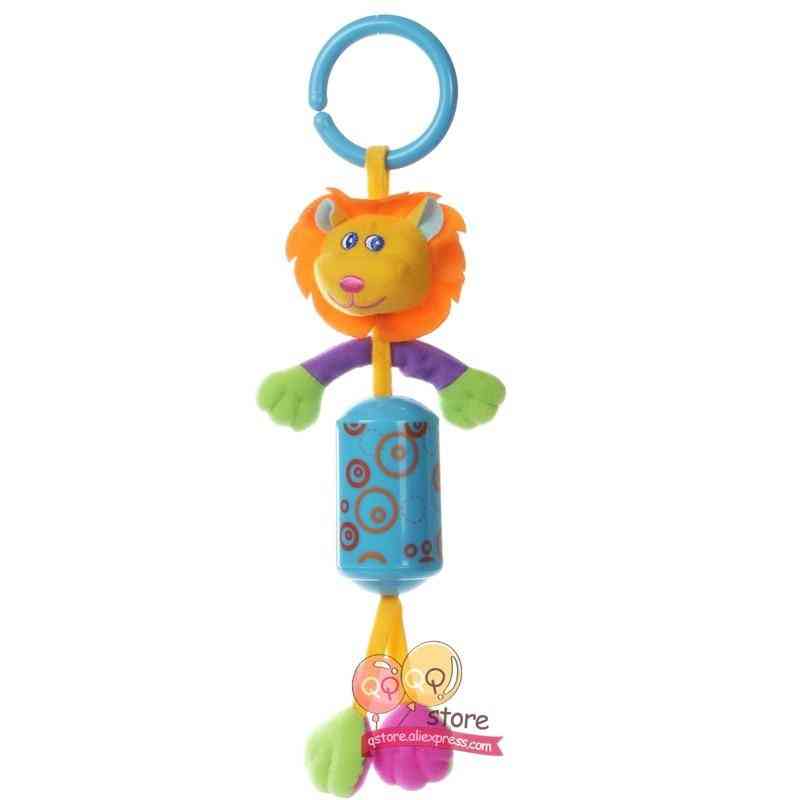 Baby Rassel Spielzeug, Plüsch Kinderwagen hängen Glocke Ring Handys Baby Soft Krippe Lernspielzeug für Kinder Geschenk - Hase
