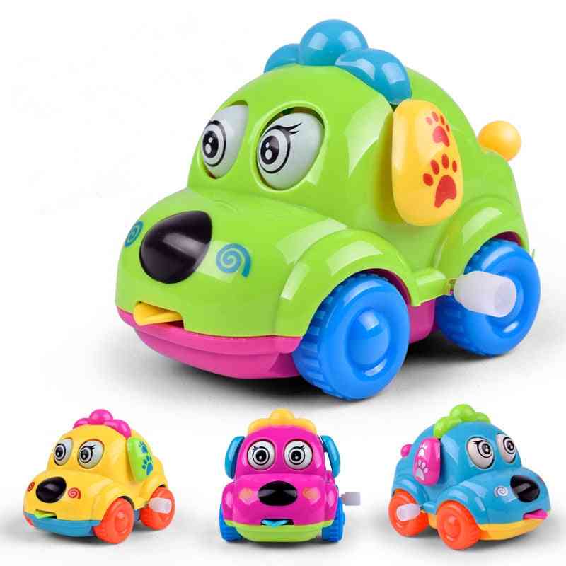 Cute Cartoon Animals Clockwork Wind Up, Dog Shape Car Toy