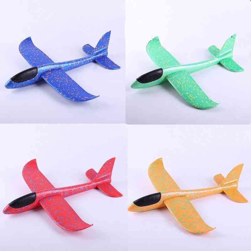 36~48cm Aircraft Flying Glider Toy For Outdoor Game -  Hand Throw Flying Glider Planes Foam Flying Model Airplanes
