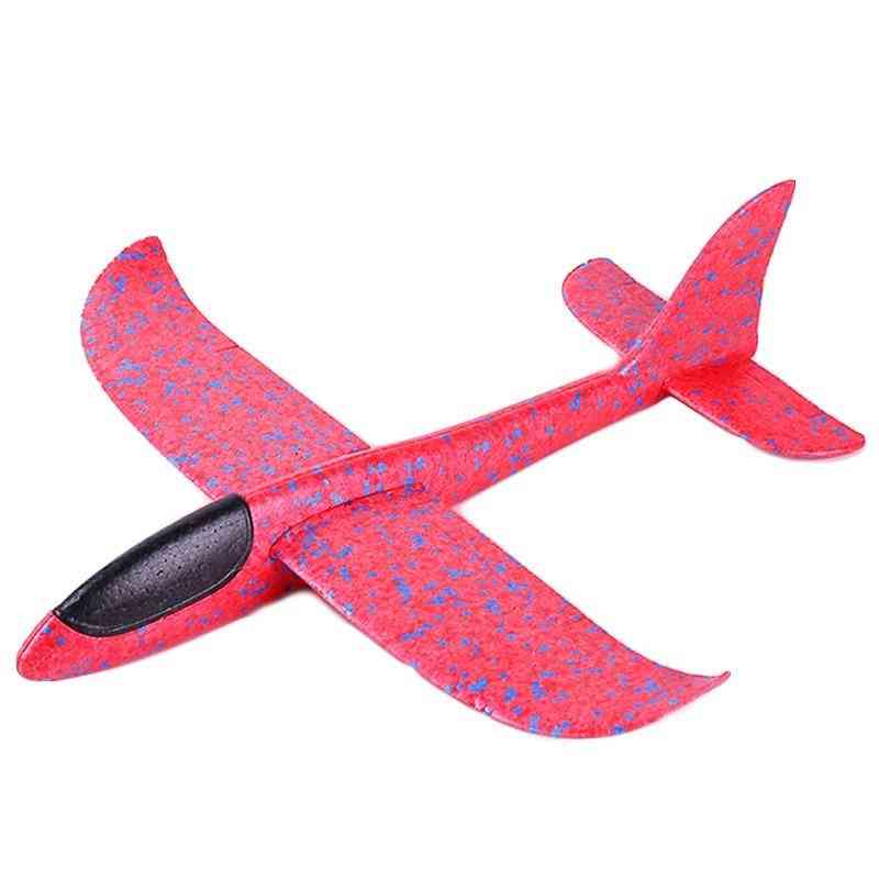 Foam Plane Throwing Glider Toy, Airplane Inertial Foam Epp Flying Plane Outdoor Fun Sports Toys For Children