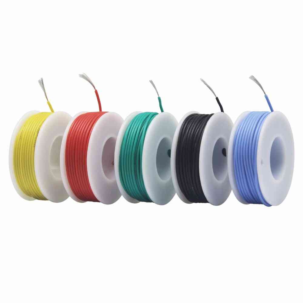 30awg Flexible Silicone, Electric Wire Roll Set