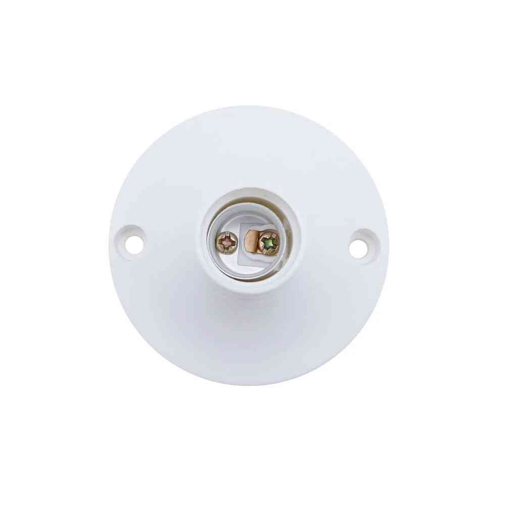 Mini skrue lampe base holder - pære holder adapter - E12 base - 33mm