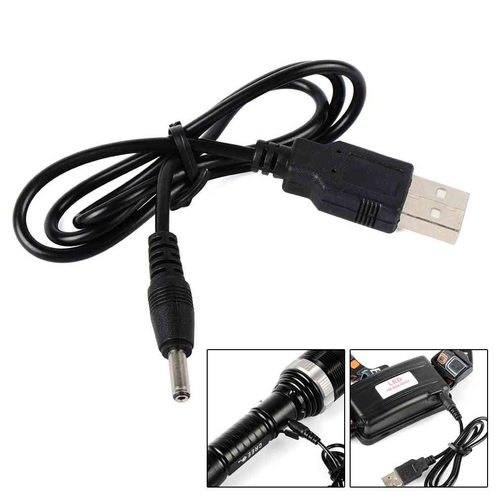 Universal Usb Charging Cable For Led Flashlight Torch
