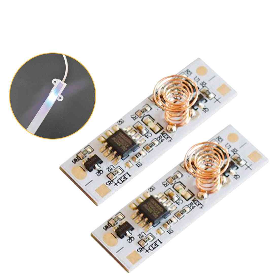 Voor smart-home led-lichtstrip touch-sensor capacitieve spiraalveer schakelaar, led dimmer schakelaar 9-24v 