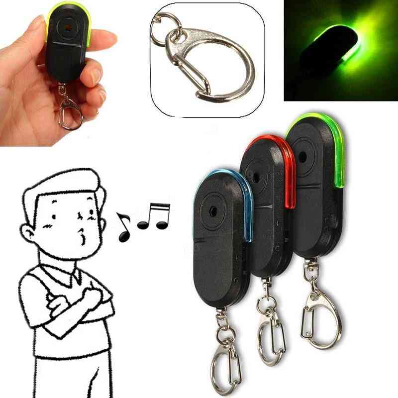 Smart Anti-lost Alarm, Wallet/phone Keyring, Whistle Sound Sensor With Led Light