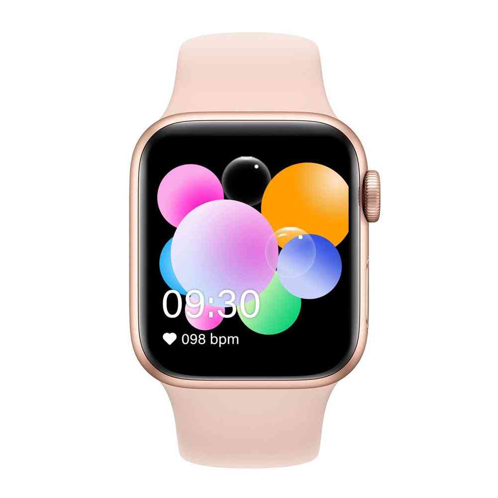 Smart watch bluetooth call muziekspeler voor ios android telefoon, hartslag pk iwo 8 iwo / 12 iwo