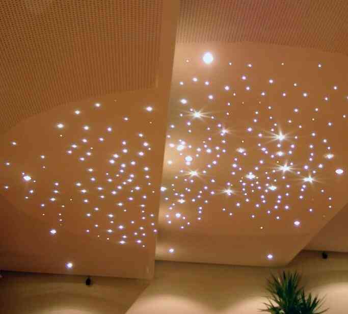 Miniaturní špičatá světla z optických vláken pro dekoraci