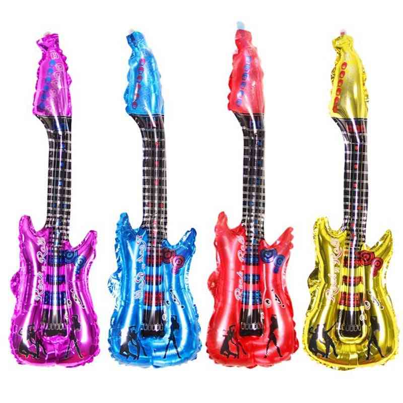 Inflatable Blow-up Guitar Balloons  Birthday Party Celebration