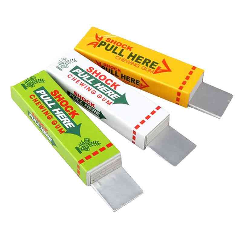 Electric Shock Pull Head Chewing Gum Gag- Novelty Item Toy