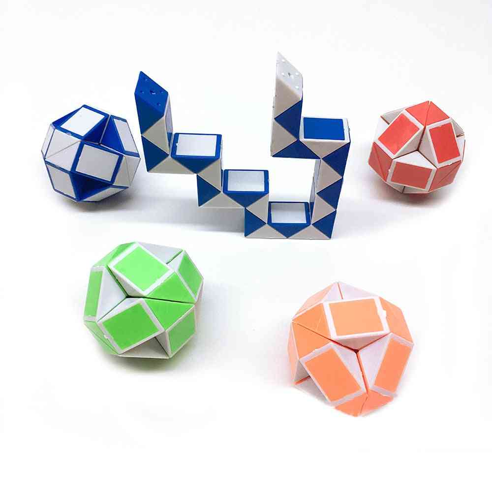 Mini cubes de vitesse de serpent - puzzle torsadé, jouet éducatif pour enfants