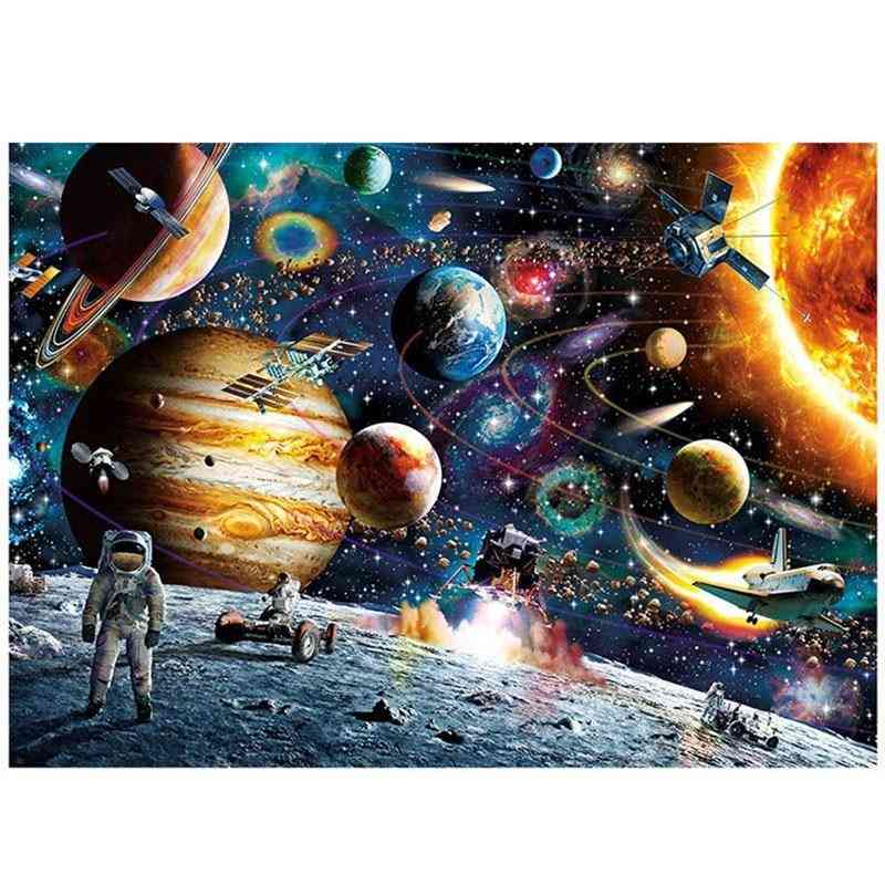 1000 piezas rompecabezas juguetes educativos paisaje estrellas espaciales - rompecabezas educativo para niños / adultos regalo de cumpleaños - atlantis