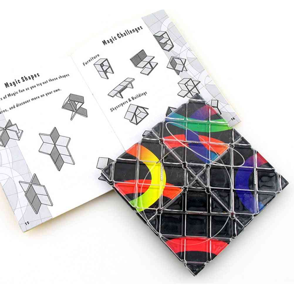 Magiske folding puslespill kuber vriene klassiske leker for barn
