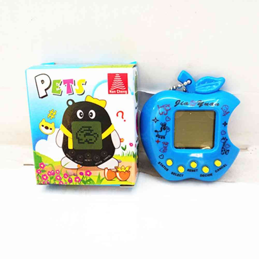 Virtuaalinen cyber digitaalinen elektroninen tamagochi lemmikit hauska lelut kädessä pidettävä pelikone lahjaksi (satunnainen väri)