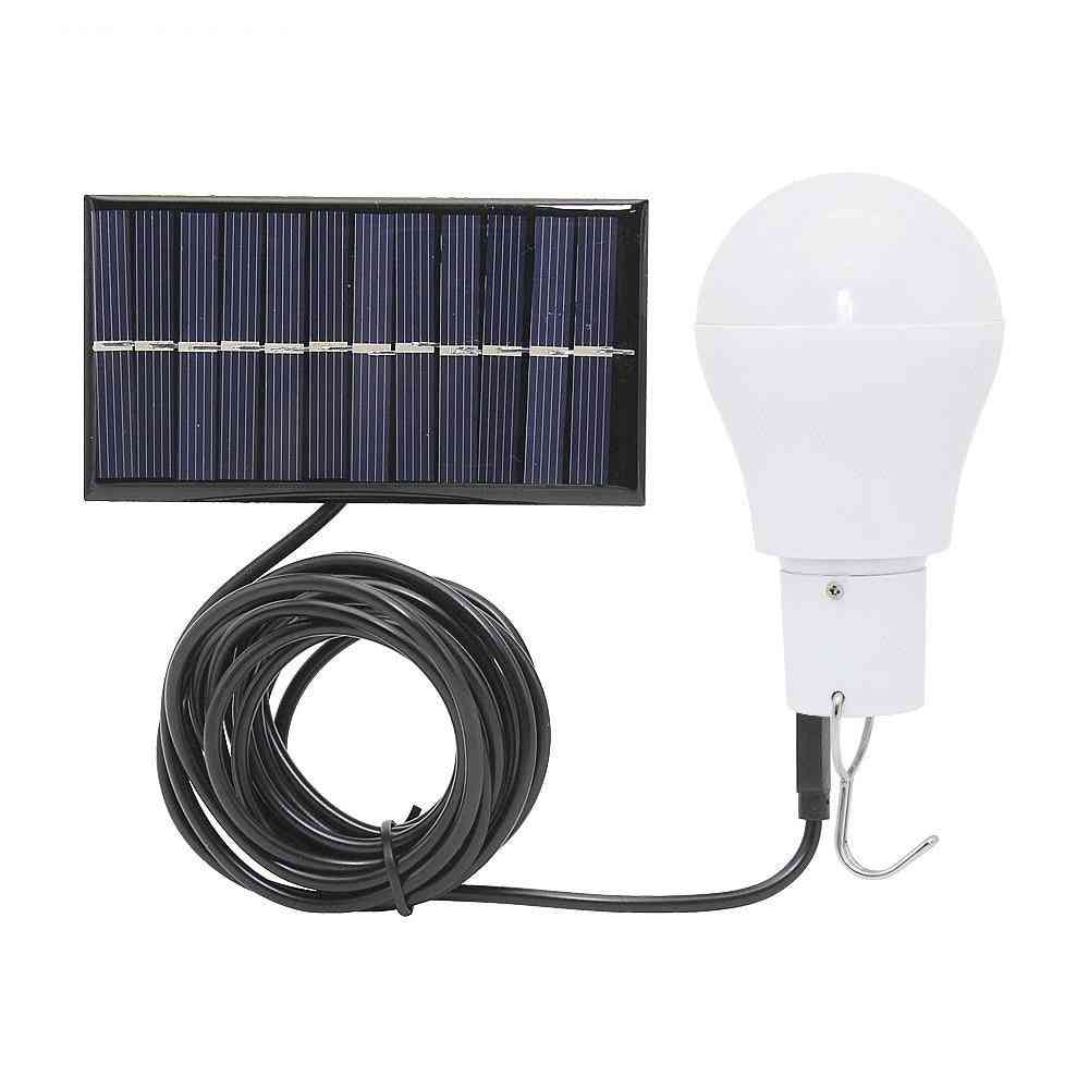 Portable Led Solar Bulb For Outdoor Garden/travel/camping