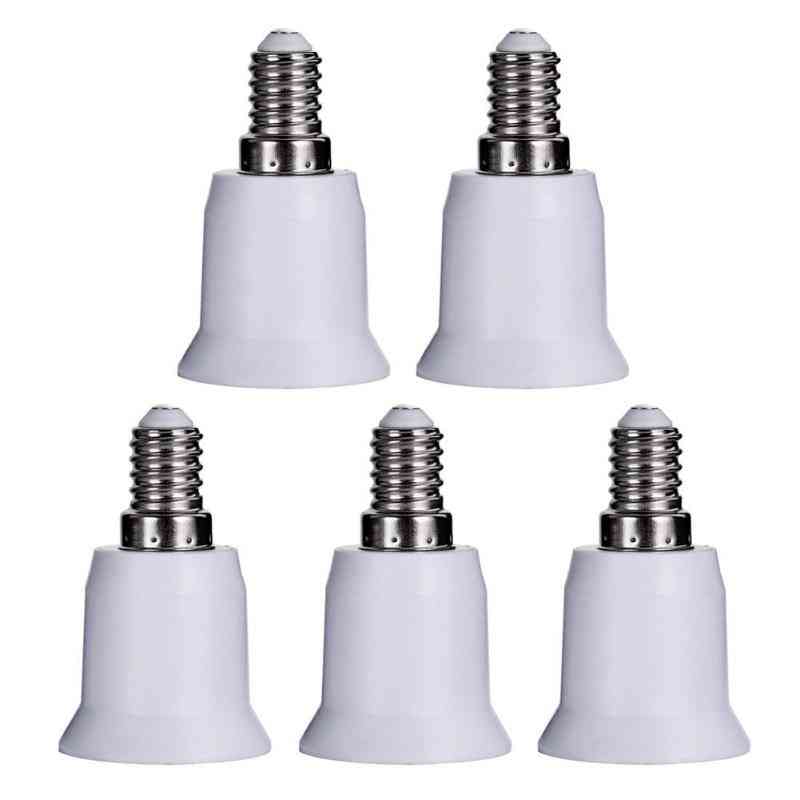 E14 To E27 Base Screw Light Lamp Bulb Holder Adapter Socket