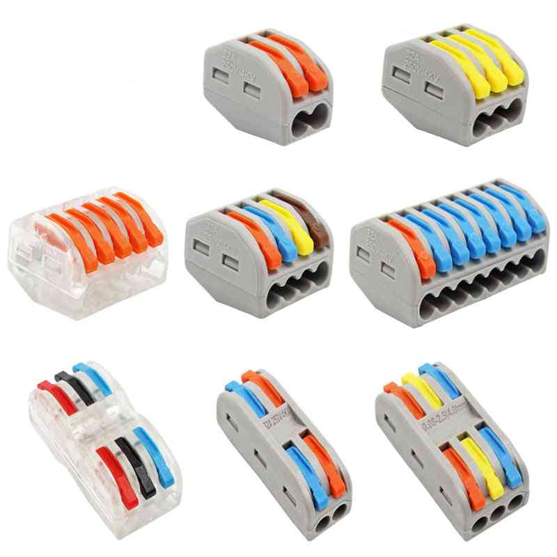 Wire-connector Quick-terminal Block Plug-adapter