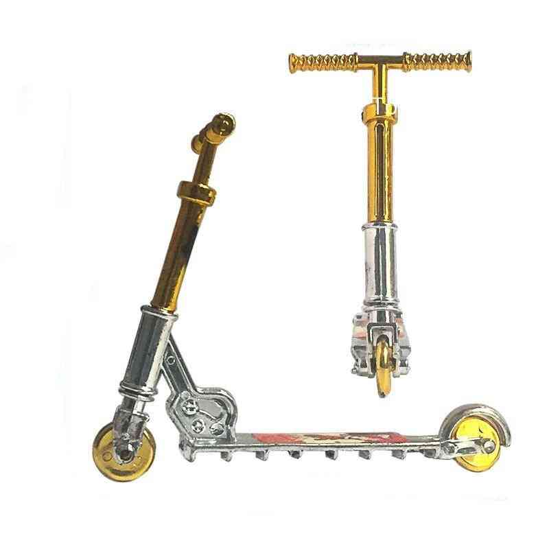 Mini scooter de dos ruedas patineta de dedo juguetes educativos para niños - bicicleta scooter de dedo - 1 lote