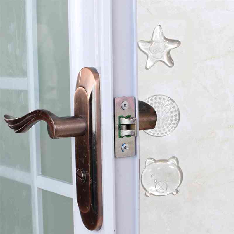 Door Stoppers - Wall Protection Safety Shock Absorber Handle Bumpers