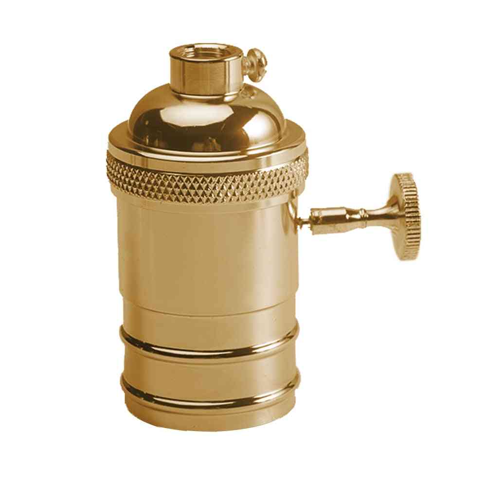 E26/e27  Standard Base-vintage Lamp Socket, Bulb Holder