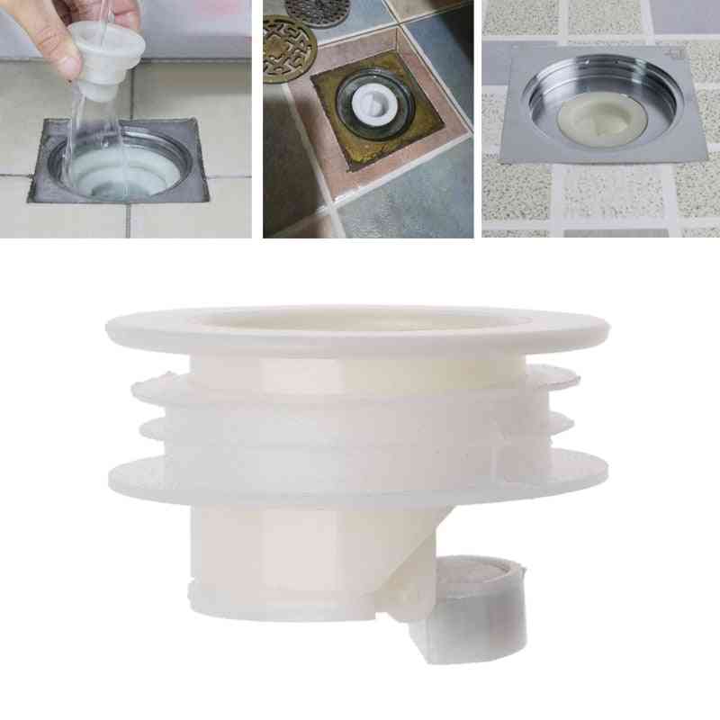 Geur proof douche vloer sifon afvoer cover gootsteenzeefje badkamer plug trap water afvoer filter keuken accessoires (1 set)