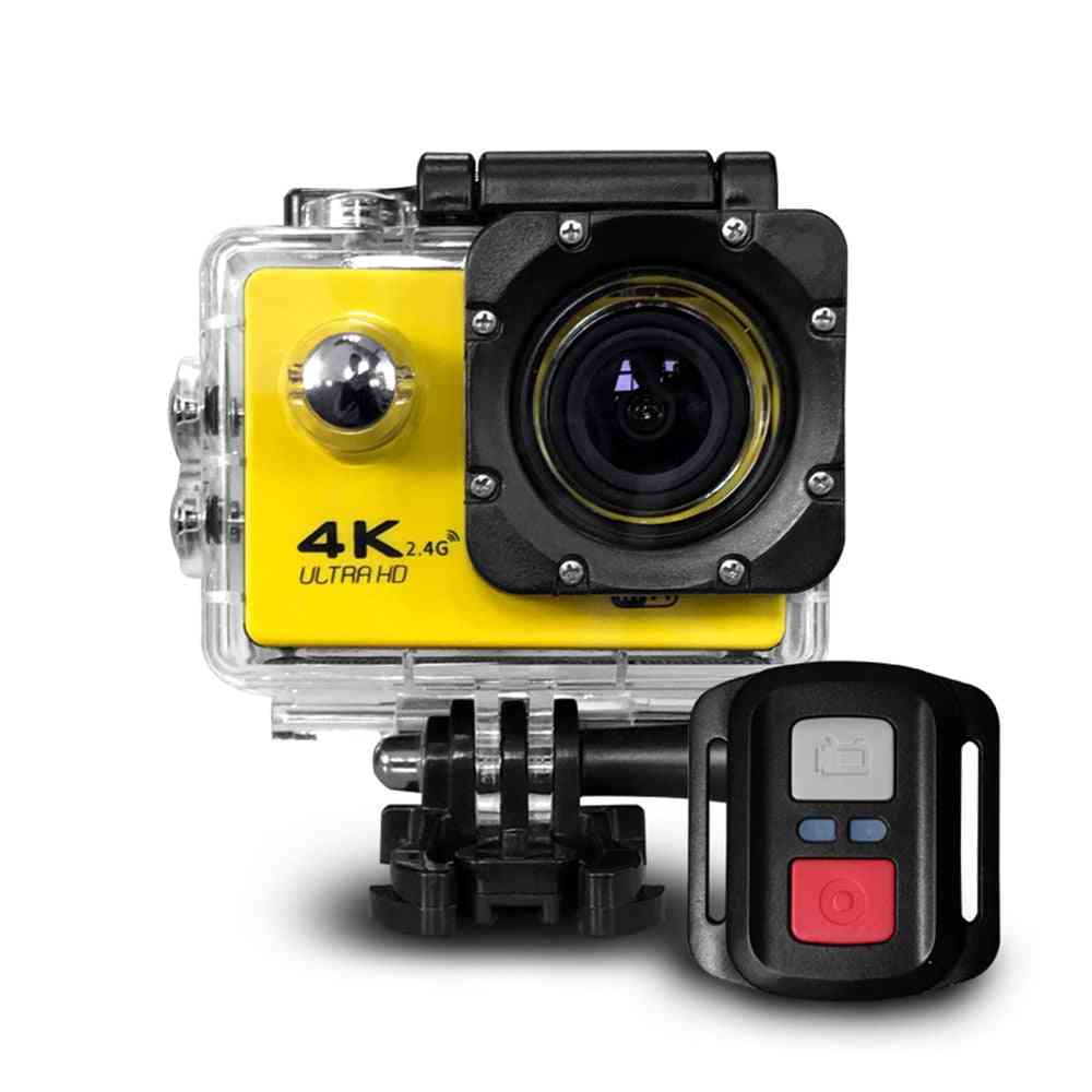 Ultra hd 4k actionkamera wifi-videokameror 16mp, 4k 2 tums vattentät sportkamera