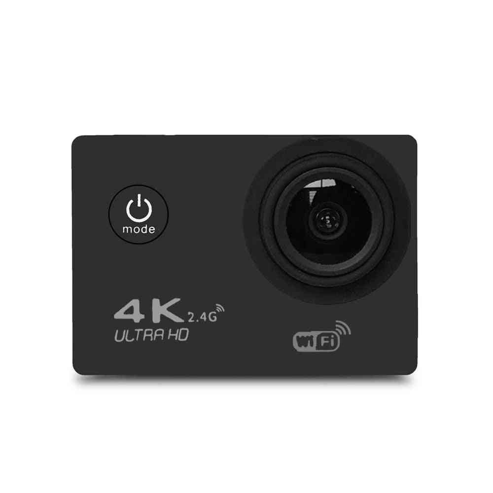 Ultra hd 4k action cam camcorder wifi 16mp, fotocamera sportiva impermeabile 4k da 2 pollici
