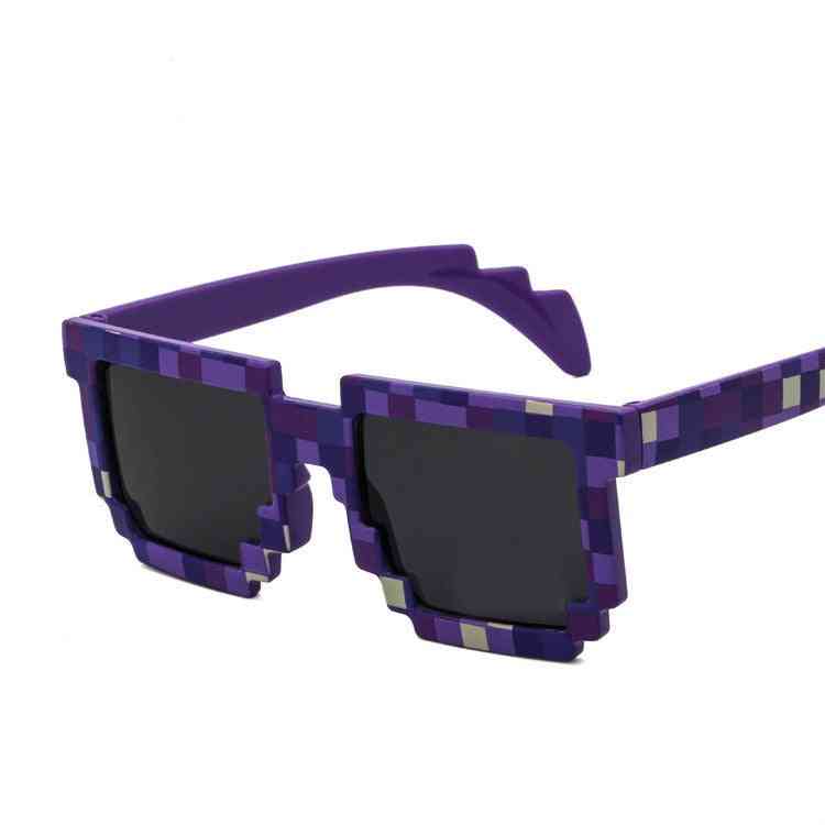 Modne okulary przeciwsłoneczne zabawki do gry akcji z etui eva dla dzieci - czarne