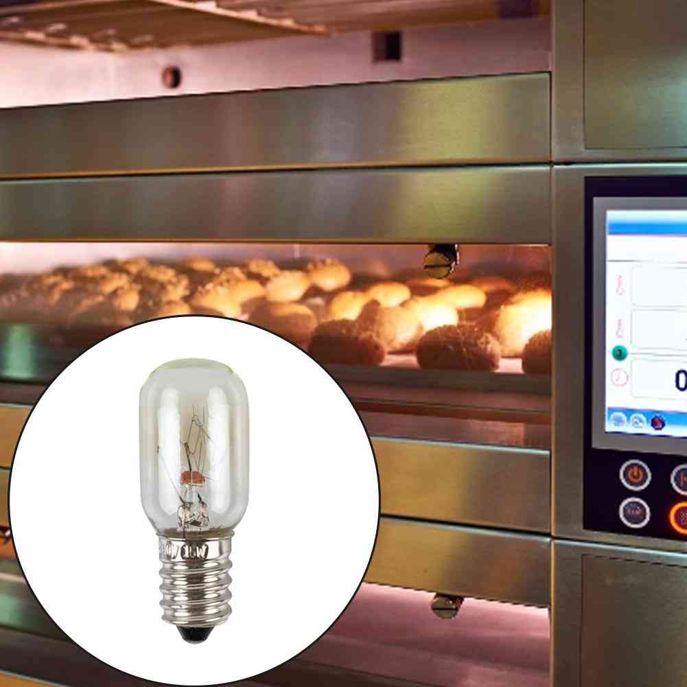 E14 / 220v / 15w lâmpada de geladeira microondas, exaustor, armário de geladeira lâmpada de máquina de costura (220240v)