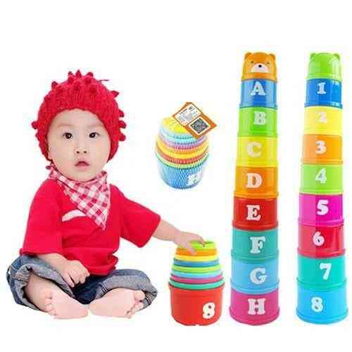 Figures Letters, Folding Cup - Kids Educational Toy
