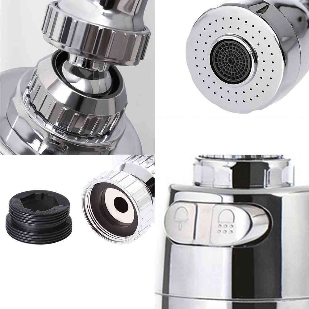 Stainless Steel Faucet Spray, Extender Water-saving Filter Nozzle