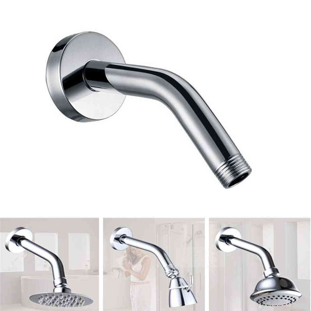 150mm Shower Head Arm, Fixed Wall Mounted, With Flange Durable Pipe