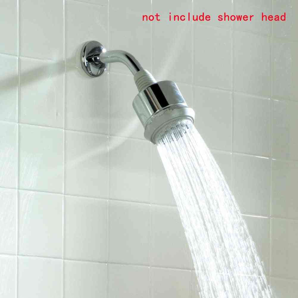 Braccio per soffione doccia da 150 mm, accessorio doccia fisso a parete per bagno con tubo resistente a flangia
