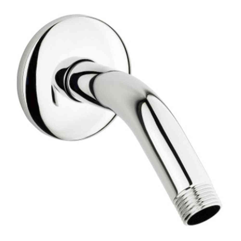 Braccio per soffione doccia da 150 mm, accessorio doccia fisso a parete per bagno con tubo resistente a flangia