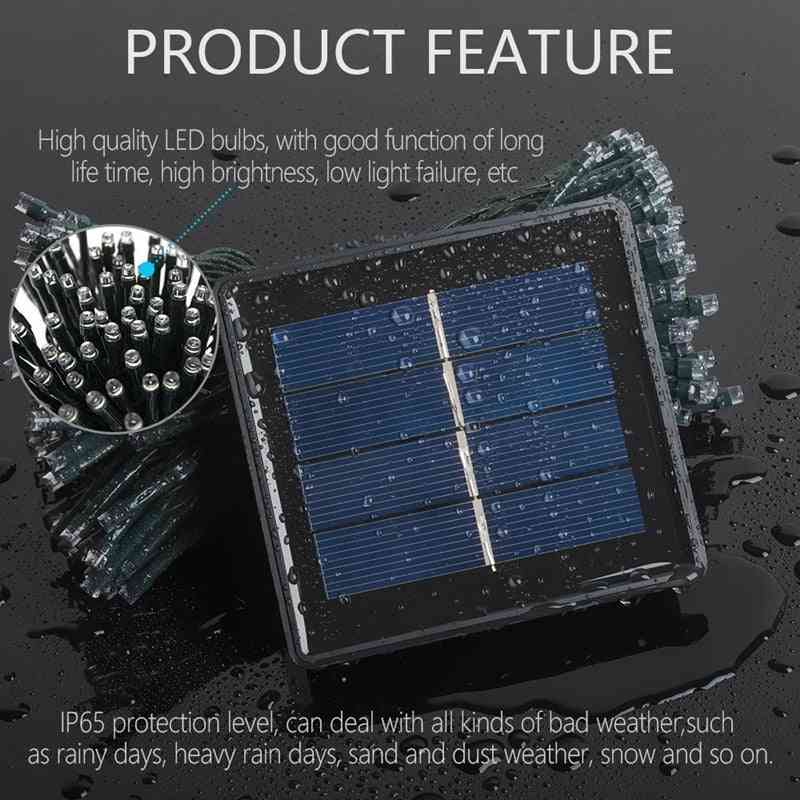 Vodonepropusna LED solarna vilinska žica