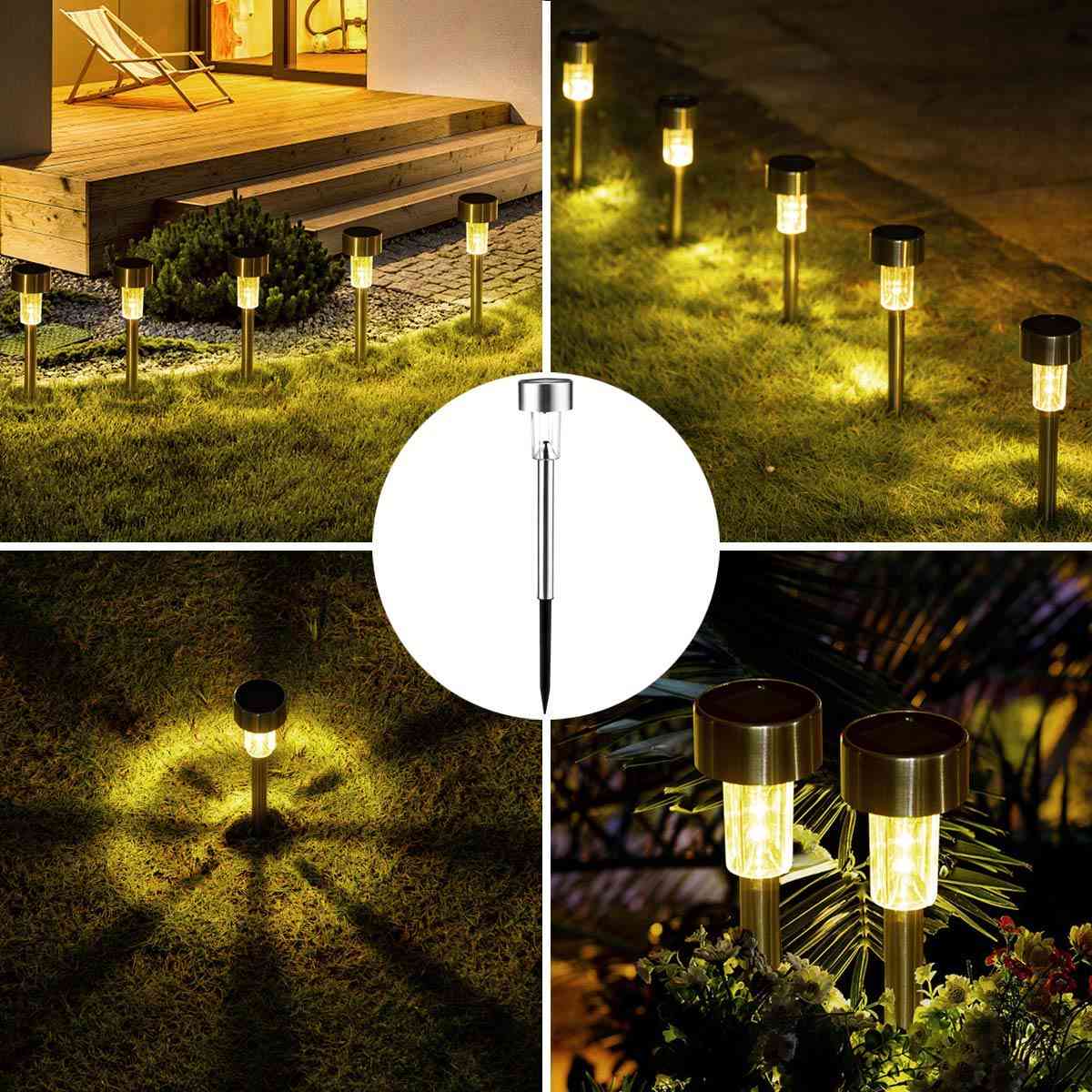 Solar Garden, Lawn Lamps - Outdoor Decoration, Waterproof Led Powered Light
