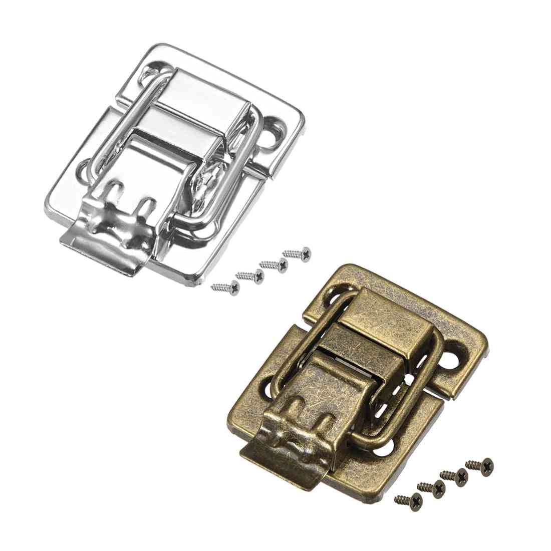 Small Size Suitcase Hasp Metal Catch Latch With Screws Durable