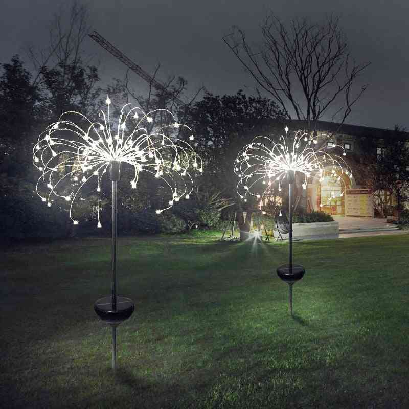 Outdoor Waterproof Led Solar Light - Flash String Lawn Fireworks Lamp