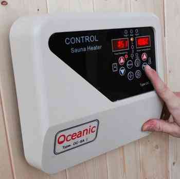 Aquecedor de sauna oceânica de 9kw para banho de vapor seco na sala de sauna -