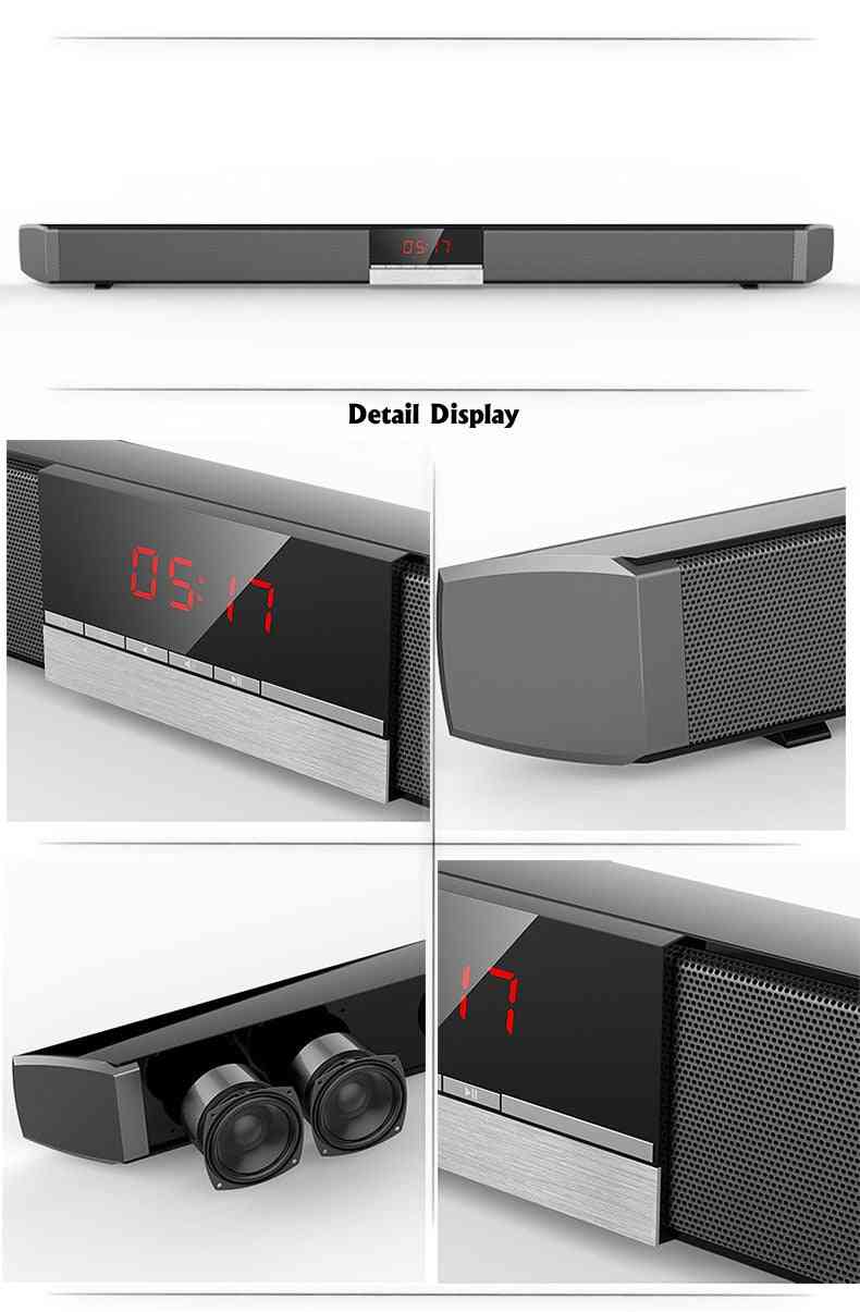 40w Subwoofer Wireless Bluetooth - Remote Control Stereo For Home Theater