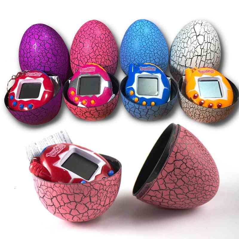 Elektroničtí mazlíčci, vícebarevná 90. léta, dinosaurí vejce ve virtuální kybernetické hračce