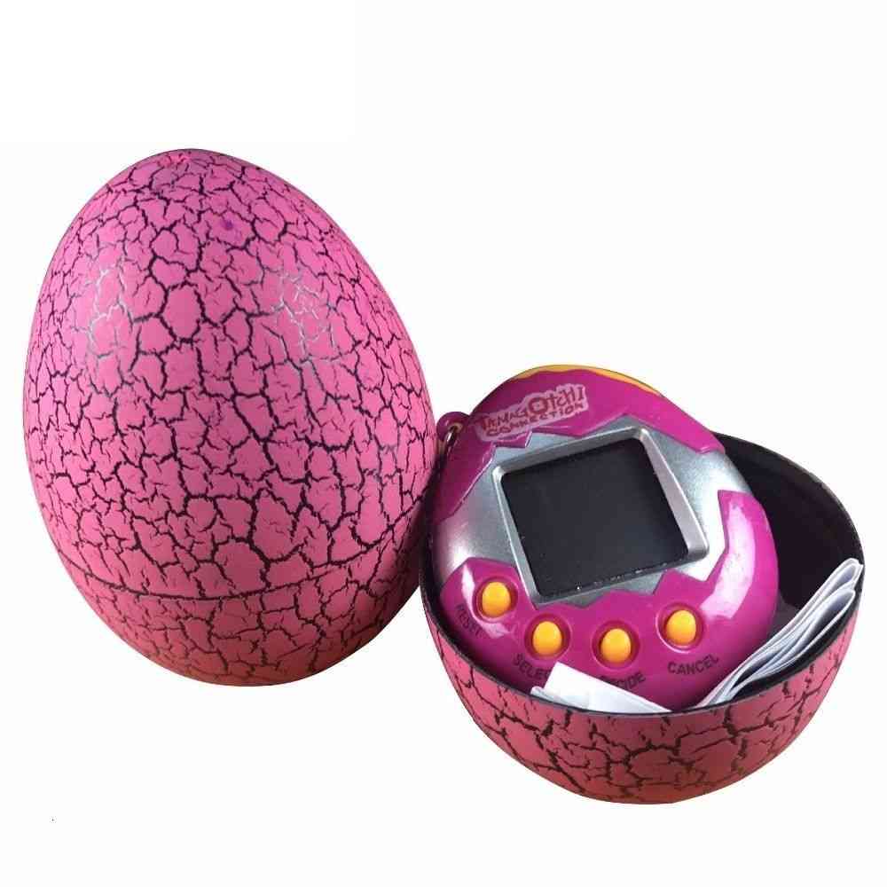 Juguetes electrónicos para mascotas, multicolor de los años 90, huevo de dinosaurio en un juguete virtual cibernético para niños - 1
