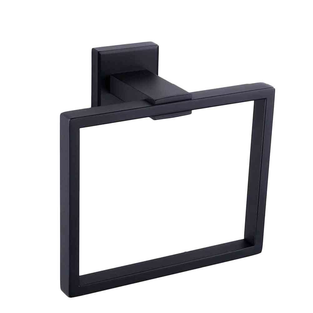 Wall Mounted, Square Style, Stainless Steel, Towel Holder-hanger