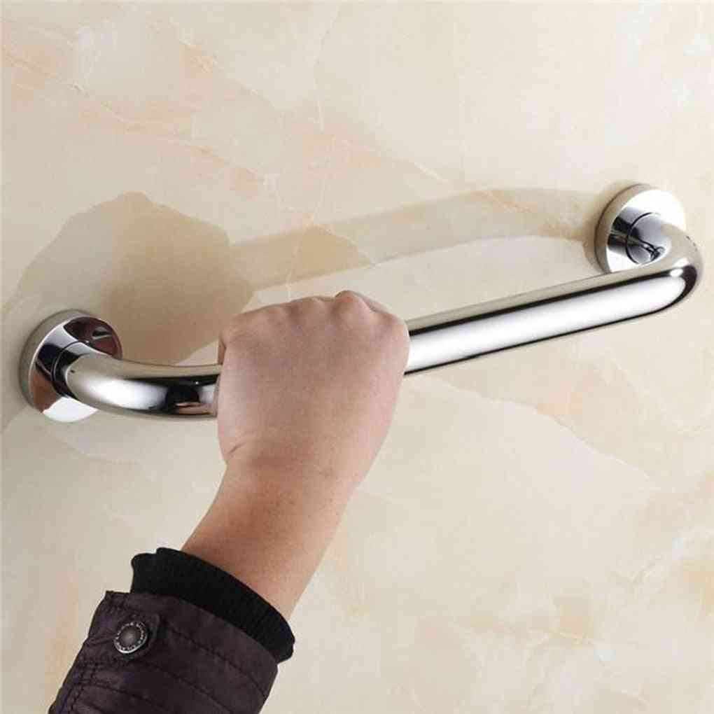 300/400/500mm Towel Grab Bar Stainless Steel Holder, Wall Bar Handle, Bathroom Thicken Vanity For Home