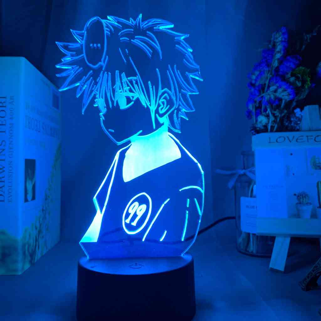 Optical Acrylic Panel, Anime Hunter X Figure-3d Led Night Light