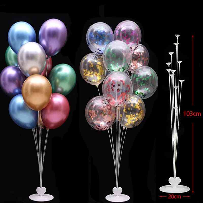 Birthday Party Balloons Stand Holder Column Confetti Decorations Kids Adult Wedding Christmas Ball