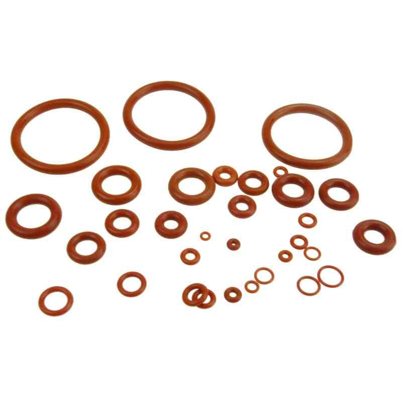 Thickness Silicon Rubber O-ring Sealing Od Red Heat Resistance Gaskets